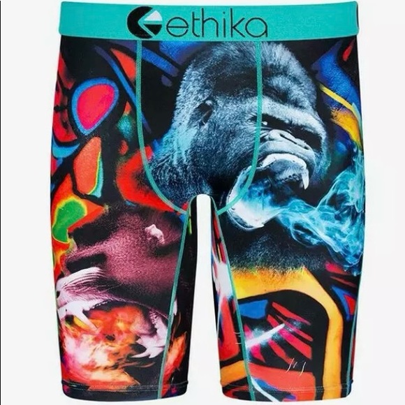 New Boxer Briefs Gorilla Ethika Men L - Picture 1 of 1